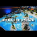 How to build Ocean Table Terrain inspired by Star Wars Scarif - A no resin water board.