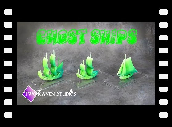 Painting Ghost Effect Ships for Oak & Iron